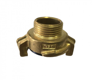 Муфта с наружной резьбой 1. 1/4" (гальв. сталь) KAG-54