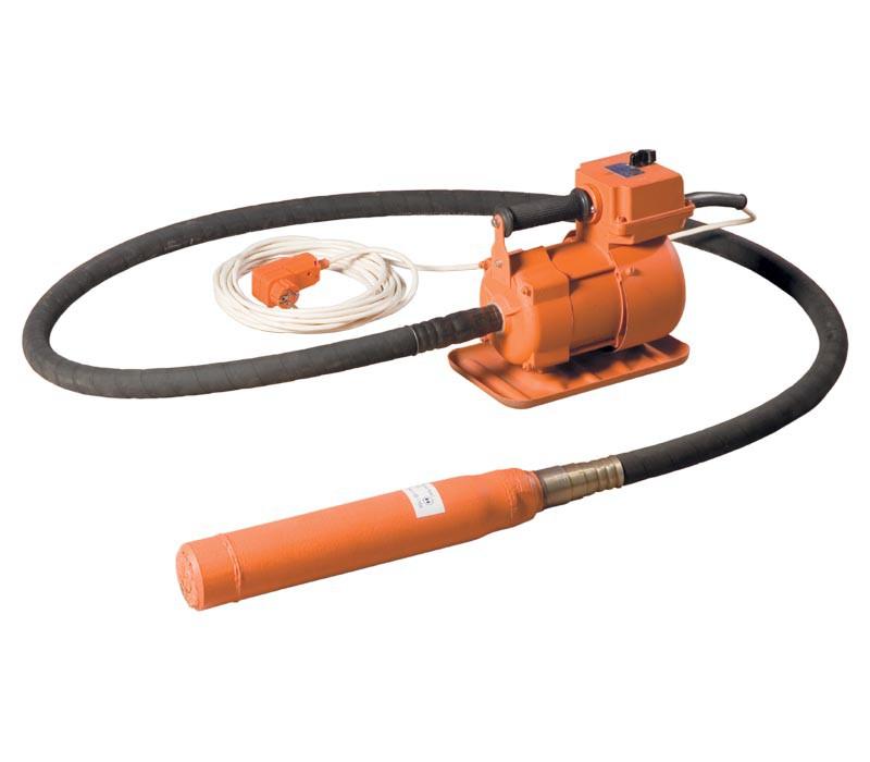 Вибраторы глубинные с гибким валом