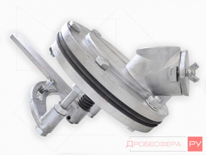 Затвор песчаный шиберного  типа ДУ-25