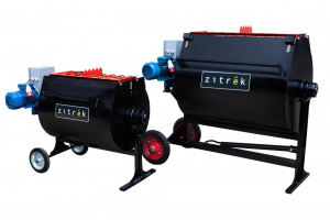 Растворосмеситель Zitrek RN-300 (300л.; 3 кВт; 380В; 1,66х0,88х1,1м; 290кг, РФ)