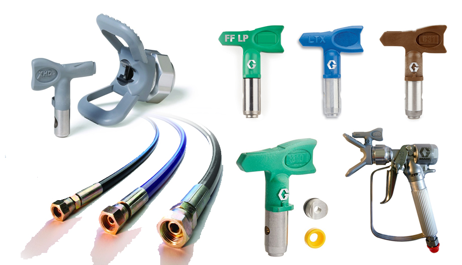 Запчасти и расходники к окрасочному оборудованию