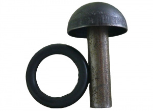 Грибок с кольцом PST 120/128 (мм) ДУ 40 (мм) для¶пескоструйного аппарата PST 160/200/250 л.