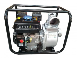Мотопомпа для грязной воды Zitrek PGT1000 (1000л/мин; 28м; 75х75; 48x38x41см; 25кг)